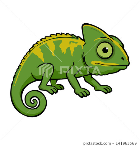 Chameleon collection, logo, mascot, stylish, illustrative, trendy. Chameleon collection, logo, mascot, stylish, illustrative, trendy. 141963569