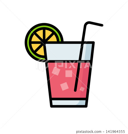 drink icon vector design template in white background drink icon vector design template in white background 141964355