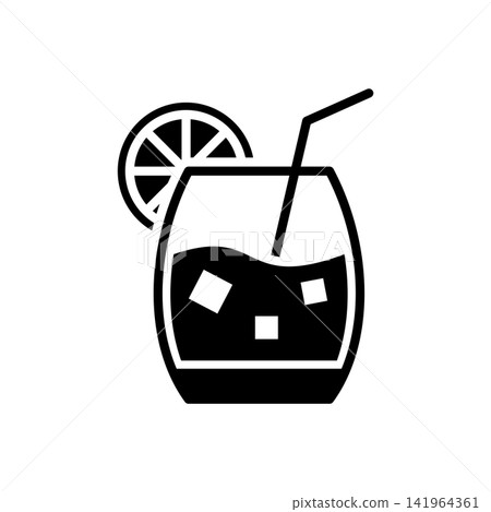 drink icon vector design template in white background 141964361