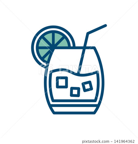 drink icon vector design template in white background drink icon vector design template in white background 141964362