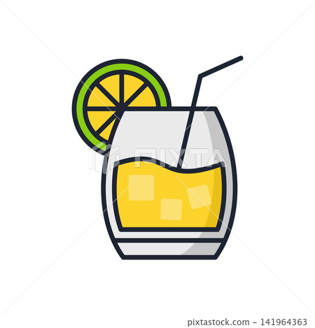 drink icon vector design template in white background drink icon vector design template in white background 141964363