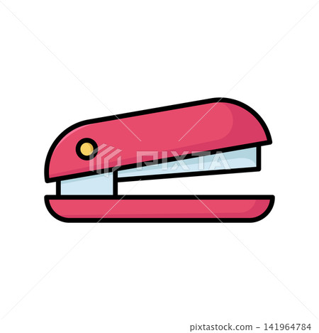 stapler icon vector design template in white background stapler icon vector design template in white background 141964784