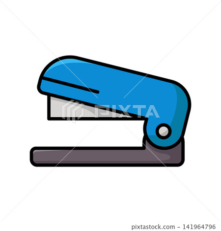 stapler icon vector design template in white background stapler icon vector design template in white background 141964796