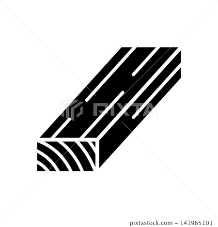 lumber wood icon vector design template in white background 141965101