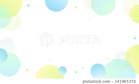 A simple and cute frame background with pastel-colored gradient polka dots. A simple and cute frame background with pastel-colored gradient polka dots. 141965378
