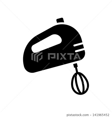 hand mixer icon vector design template in white background hand mixer icon vector design template in white background 141965452