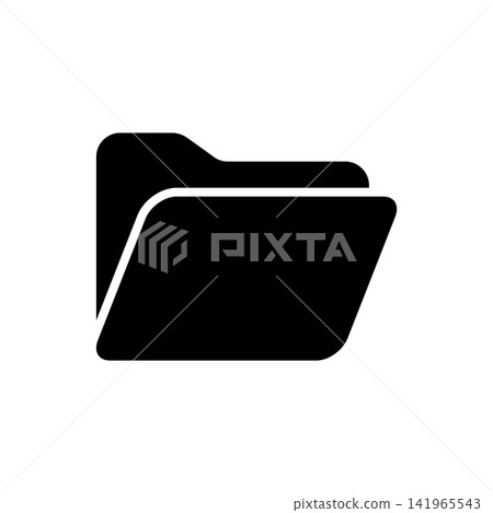 folder icon vector design template in white background folder icon vector design template in white background 141965543