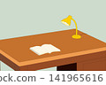 desk, book, table 141965616
