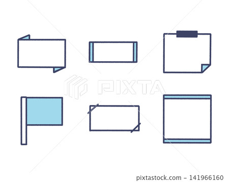 Handwritten style frame, embellishment, material_01 Handwritten style frame, embellishment, material_01 141966160