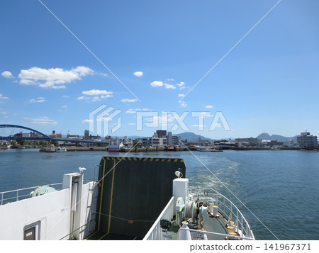 Ferry from Marugame, Kagawa Prefecture to Honjima Island Ferry from Marugame, Kagawa Prefecture to Honjima Island 141967371