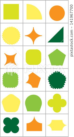 Retro sticker label and floral badge icon set for modern graphic design Retro sticker label and floral badge icon set for modern graphic design 141967700