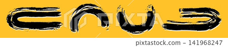 Black simple elements. Black simple elements. 141968247