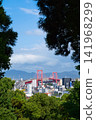 Wakato Bridge as seen from a high vantage point 141968299