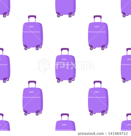 travel suitcase seamless pattern travel suitcase seamless pattern 141969722