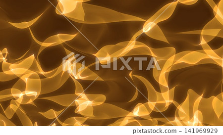 Soft waves of golden light, soft glow background, 4K Soft waves of golden light, soft glow background, 4K 141969929