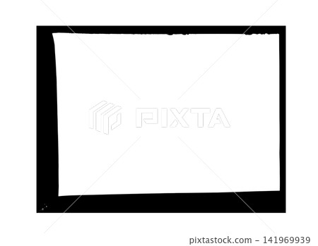 A rough, hand-drawn style border. A rough, hand-drawn style border. 141969939
