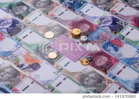 A credit card for contactless cashless payments via a terminal or online. A credit card A credit card for contactless cashless payments via a terminal or online. A credit card 141970060