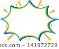Frame, speech bubble, announcement, message, attention, important, advertisement, design, flyer, headline, title, frame, 141972729