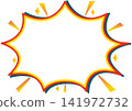 Frame, speech bubble, announcement, message, attention, important, advertisement, design, flyer, headline, title, frame, 141972732