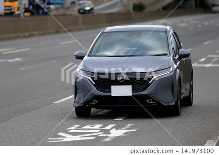 Image of a domestically produced premium compact car Image of a domestically produced premium compact car 141973100
