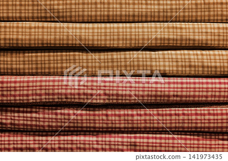 Soft pillows object texture vintage color abstract material pattern background Soft pillows object texture vintage color abstract material pattern background 141973435