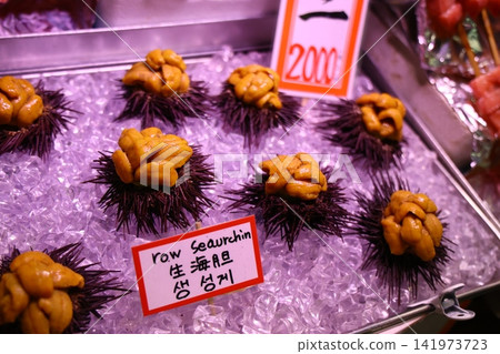 Japanese Street Food, Grilled Skewers and Market Cuisine Japanese Street Food, Grilled Skewers and Market Cuisine 141973723