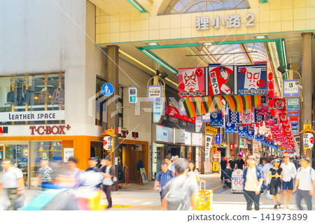 Sapporo downtown area/Tanukikoji shopping street Sapporo downtown area/Tanukikoji shopping street 141973899