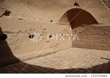 Gaochang Ancient City, one of the famous landmarks of Turpan on the Chinese Silk Road. Gaochang Ancient City, one of the famous landmarks of Turpan on the Chinese Silk Road. 141974864