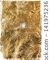 Abstract textured background with shimmering gold metallic foil Abstract textured background with shimmering gold metallic foil 141975236