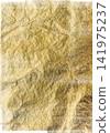 Abstract textured crumpled background with shimmering gold metallic foil Abstract textured crumpled background with shimmering gold metallic foil 141975237