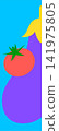 Eggplant and tomato 141975805