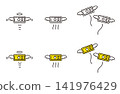 An illustration representing money, banknotes, spending, and expenses. It depicts expenses, debt, and loans. 141976429