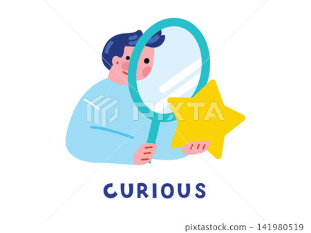 Illustrations for learning English that express positive emotions Illustrations for learning English that express positive emotions 141980519