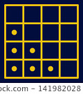 Game Board Vector Icon 141982028