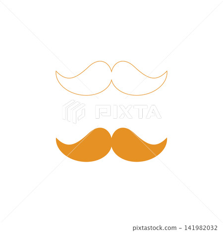 Mustache Vector Icon Set Mustache Vector Icon Set 141982032