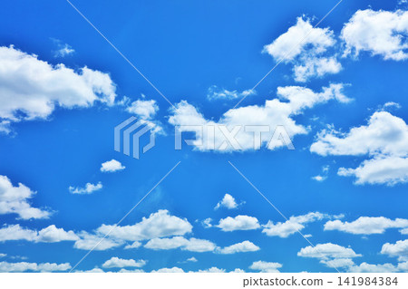 Summer blue sky and clouds Summer blue sky and clouds 141984384