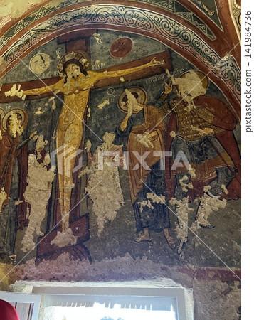 Göreme Open-Air Museum - Rock-Hewn Church Fresco 1 - Türkiye - Cappadocia Göreme Open-Air Museum - Rock-Hewn Church Fresco 1 - Türkiye - Cappadocia 141984736