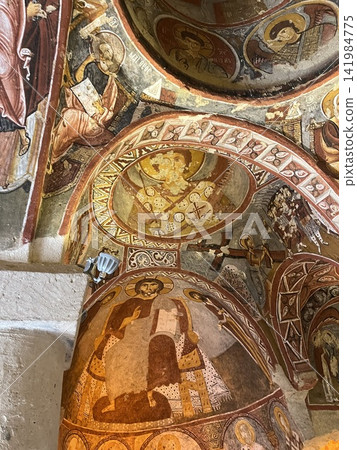 Göreme Open-Air Museum - Rock-Hewn Church Frescoes 2 - Türkiye - Cappadocia Göreme Open-Air Museum - Rock-Hewn Church Frescoes 2 - Türkiye - Cappadocia 141984775