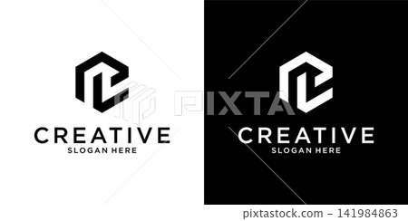 PL or LP initial letter logo design vector concept PL or LP initial letter logo design vector concept 141984863