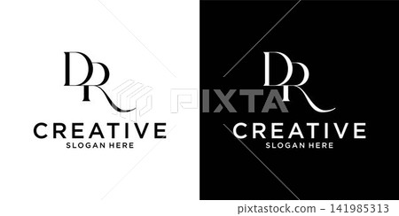 DR or RD initial letter logo design vector concept DR or RD initial letter logo design vector concept 141985313