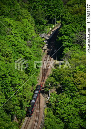 2700系特快列車「四萬十號」駛過坪尻站。 2700系特快列車「四萬十號」駛過坪尻站。 141985477