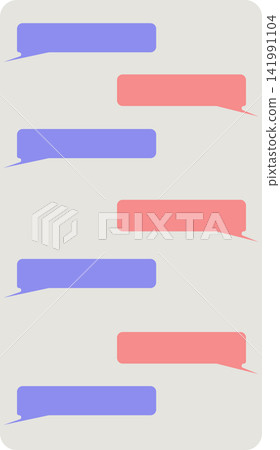 The empty bubbles are a ready made template for dialog, messenger, and UX mockups. The empty bubbles are a ready made template for dialog, messenger, and UX mockups. 141991104
