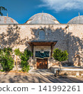 Architectural exterior of the historic Tekeli Mehmet Pasa Mosque in Antalya, Turkey 141992261