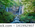 神秘的瀑布 141992907