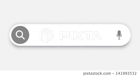 Search bar UI icon in flat style. Navigation bar in browser vector illustration on isolated background. Website button sign business concept. Search bar UI icon in flat style. Navigation bar in browser vector illustration on isolated background. Website button sign business concept. 141993532