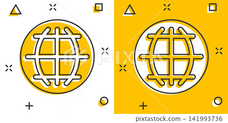 Vector cartoon choose or change language icon in comic style. Globe world communication sign illustration pictogram. World business splash effect concept. Vector cartoon choose or change language icon in comic style. Globe world communication sign illustration pictogram. World business splash effect concept. 141993736