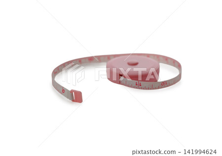 Pink Retractable Tape Measure Pink Retractable Tape Measure 141994624