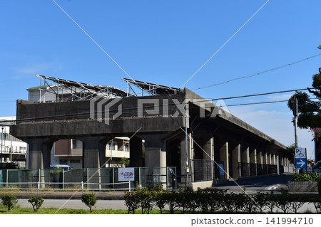 The remains of the Minami-kata Freight Line, Nagoya's largest unfinished railway line. The remains of the Minami-kata Freight Line, Nagoya's largest unfinished railway line. 141994710