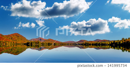 Lac-Superieur, Mont-tremblant, Quebec, Canada Lac-Superieur, Mont-tremblant, Quebec, Canada 141995734