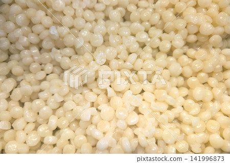 Close-Up of Pearl Couscous Texture for Culinary Design and Food Photography Close-Up of Pearl Couscous Texture for Culinary Design and Food Photography 141996873